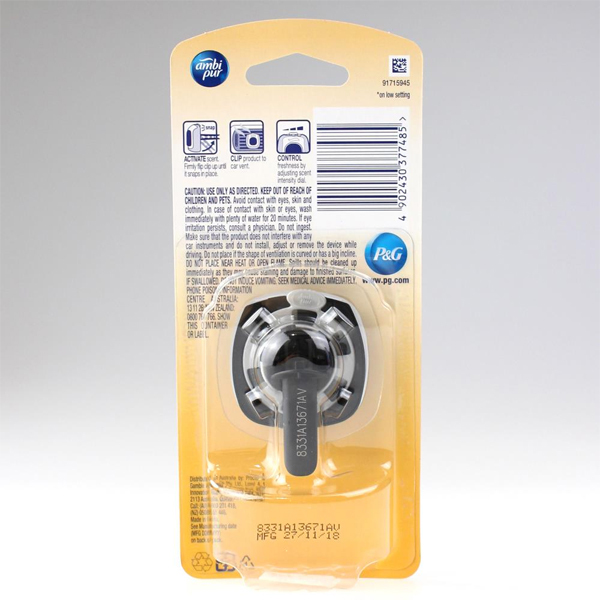 Ambi Pur Car Mini Clip Light Citrus 2ml