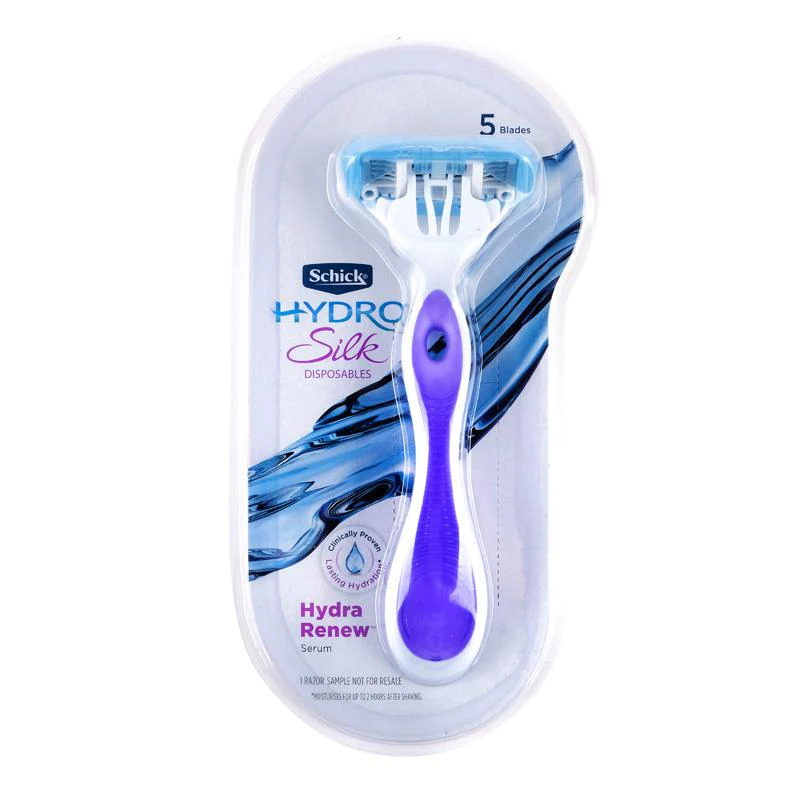 Schick Hydro Silk Disposable Razor 5 Blades Schick Hydro Silk Disposable Razor 5 Blades