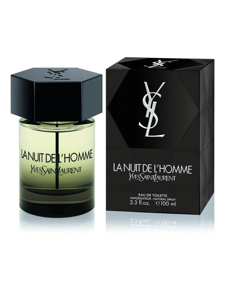 Yves Saint Laurent La Nuit De L'Homme 100ml EDT Spray Men