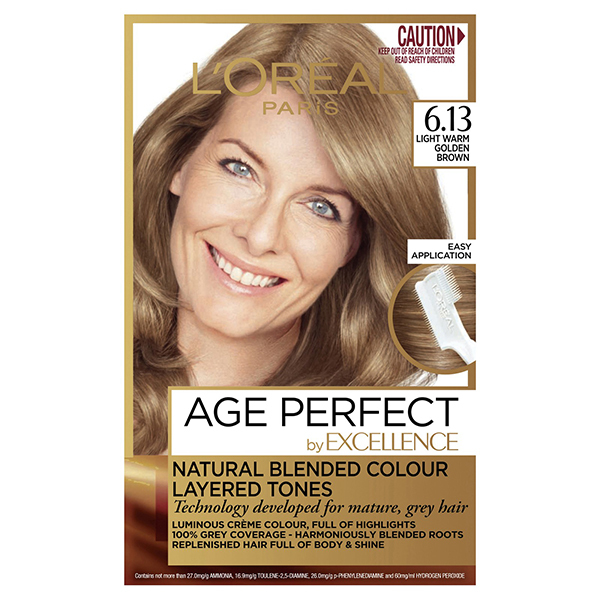 L'Oreal Age Perfect Excellence Light Warm Golden Brown L'Oreal Age Perfect Excellence Light Warm Golden Brown