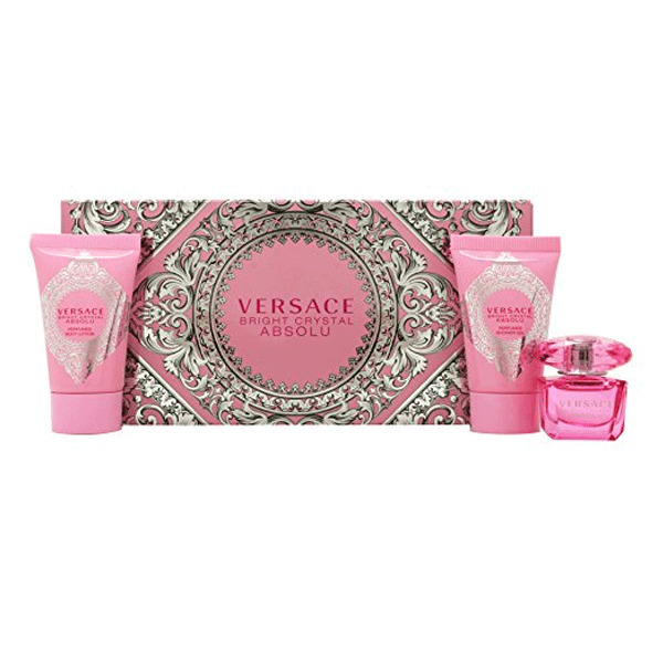 versace pink perfume gift set
