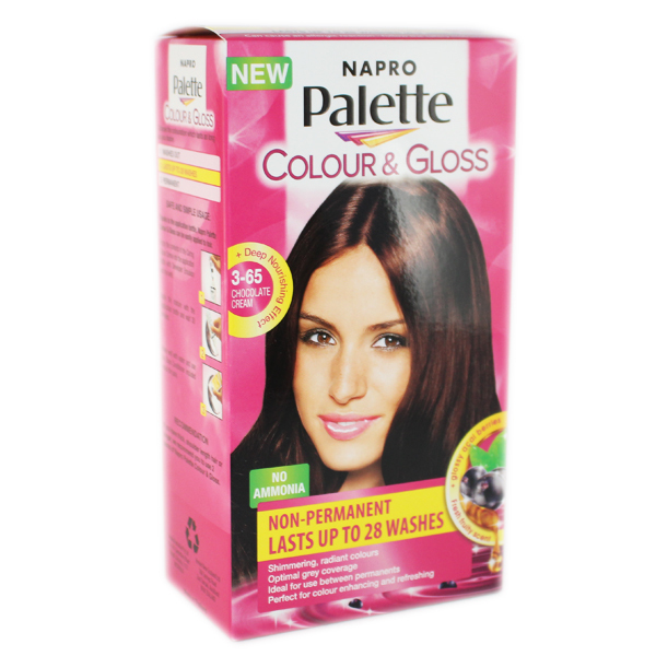 Napro Palette Colour & Gloss NonPermanent Colour 365 Chocolate Cream