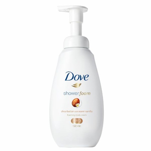 Dove Shower Foam Body Wash Shea Butter With Warm Vanilla