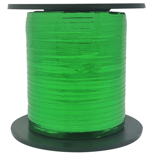 Metallic Green Curling Ribbon 228m