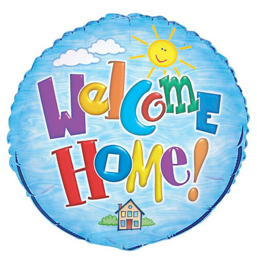 Welcome Home 45cm (18") Foil Balloon 