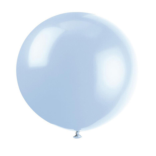Cool Blue 6 x 91cm (36") Latex Balloons 6pk
