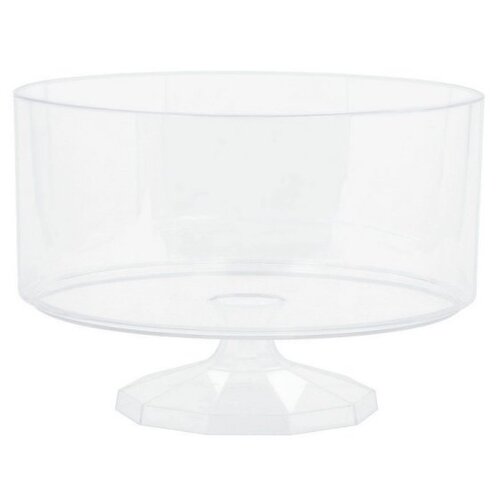 Trifle Container Plastic Clear Small 15cm