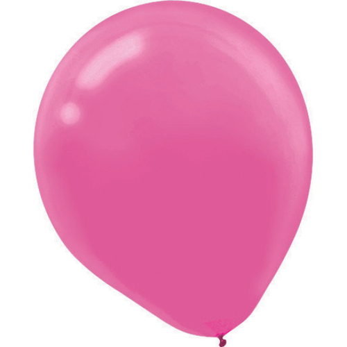 Bright Pink 5" Latex Balloons 12cm 50 Pack