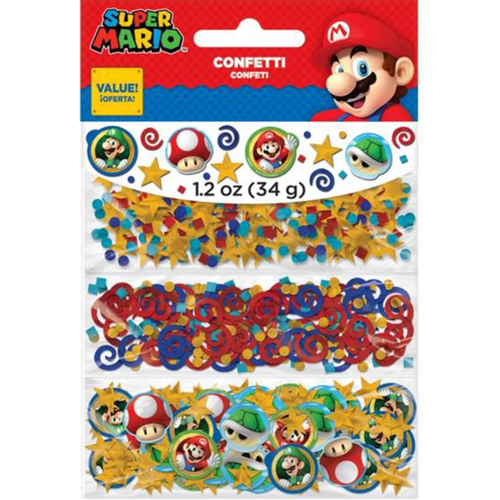 Super Mario Brothers Confetti Value Pack