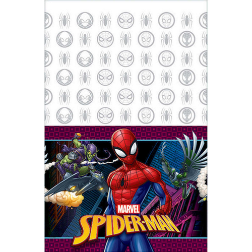Spider-Man Webbed Wonder Tablecover Plastic 137cm x 243cm