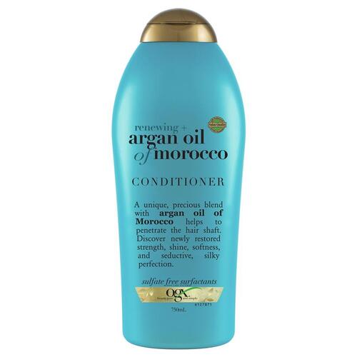 Ogx Renewing + Repairing & Shine Argan Oil of Morocco Conditioner For Dry & Damaged Hair 750mL
