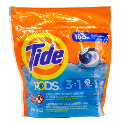 Tide Laundry 3 In 1 Pods Clean Breeze 16 pack