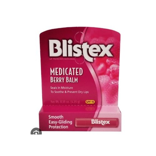 Blistex Medicated Berry Balm SPF15 Lip Stick 4.25g