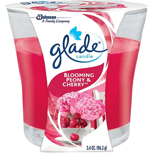 Glade Blooming Peony & Cherry Candle 96g
