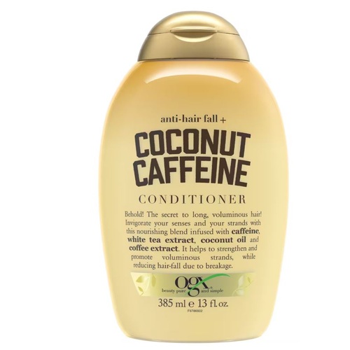 OGX Coconut Caffeine Strengthening Conditoner For Damaged Hair 385mL