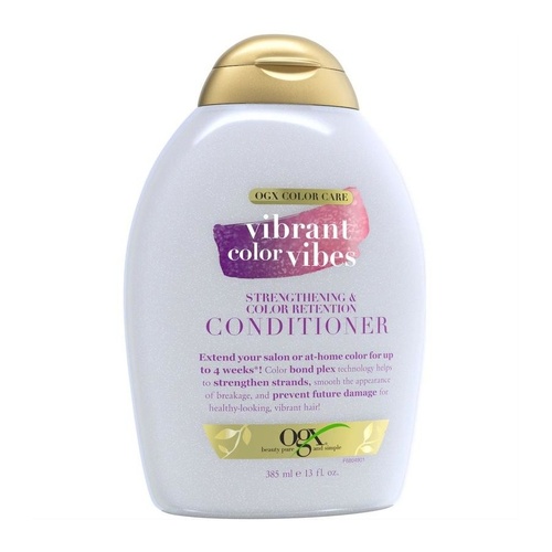 OGX Vibrant Color Vibes Conditioner 385mL Strengthening & Color Retention