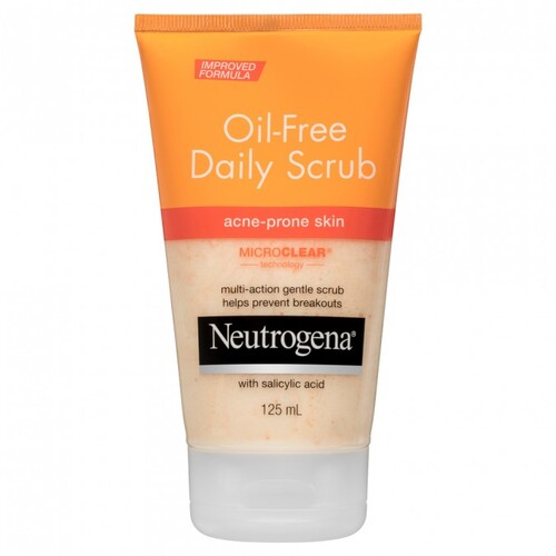 Neutrogena Oil-Free Daily Scrub Acne-Prone Skin 125mL