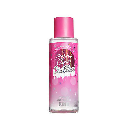 Victoria's Secret Pink Fresh & Clean Chilled Fragrance Mist 250ml Spray Women (RARE)