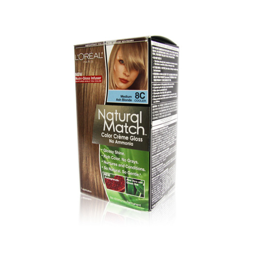 L'Oreal Natural Match Color Creme Gloss 8C Medium Ash Blonde