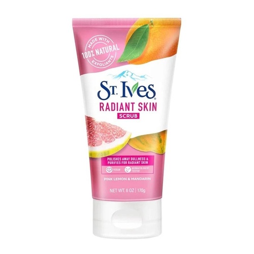 St. Ives Radiant Skin Pink Lemon & Mandarin Orange Face Scrub - 170g