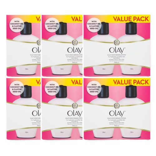 Olay Moisturizing Lotion 150mL Twin Pack [Quantity: 6PK]