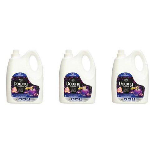 3 x Downy Perfume Mystique Concentrated Fabric Conditoner softener 4L