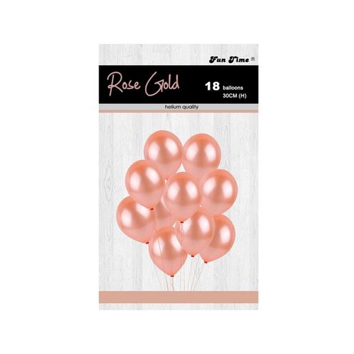 Rose Gold Colour Balloon PK18