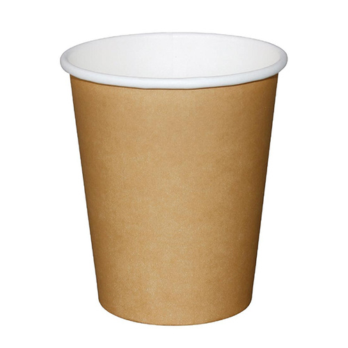  8oz Single Wall Kraft Coffee Cups 1000PC/CTN