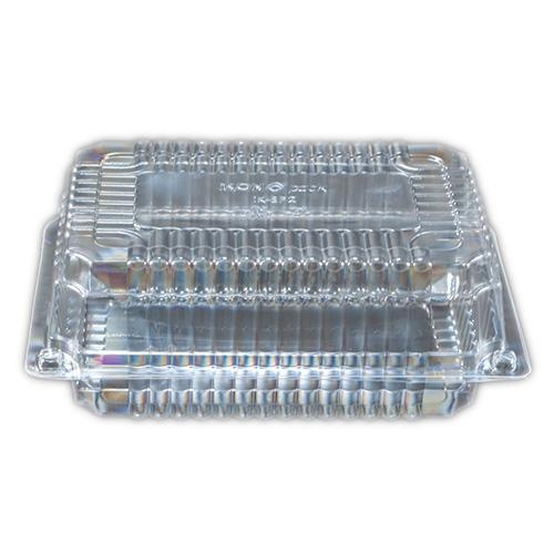 Small Clear Rectangular With Hinged Lid 500ctn