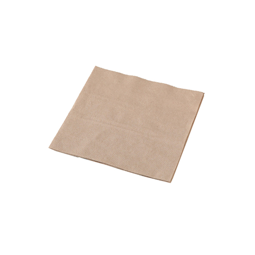 Culinaire 1 Ply Brown Kraft  Luncheon Napkins 500pk