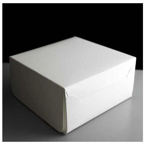 100 x Cake Box White 12x12x4 500Ums