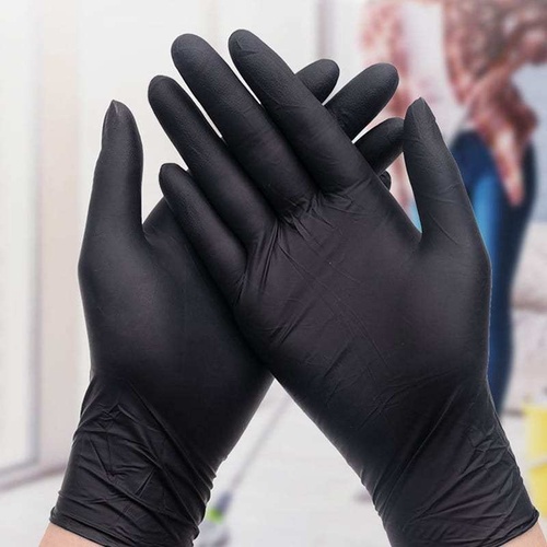 Large Bastion Nitrile Ultra Soft Black Powder Free Gloves 1000PC/CTN