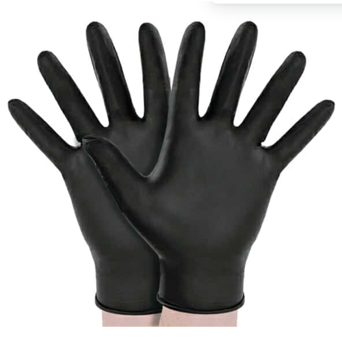 Bastion Nitrile Ultra Soft Black Powder Free Gloves 1000PC/CTN Extra Large