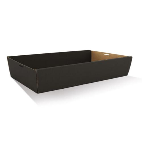 Large 10PK Black Grazing Catering Box With Window Lids