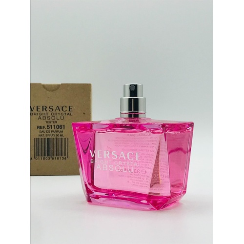 Versace Bright Crystal Absolu 90ml EDP Spray Women (NEW TESTER Unboxed)(notes: floral fruity fresh)
