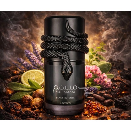 Lattafa Musamam Black Intense 100ml EDP Spray Unisex 