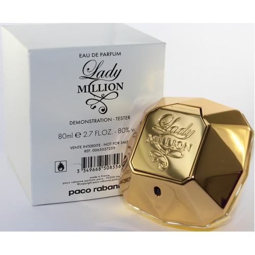 Paco Rabanne Lady Million 80ml EDP Spray Women [NEW TESTER Unboxed]
