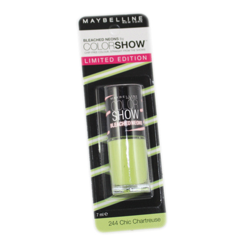 Maybelline ColorShow Nail Colour 244 Chic Chartreuse