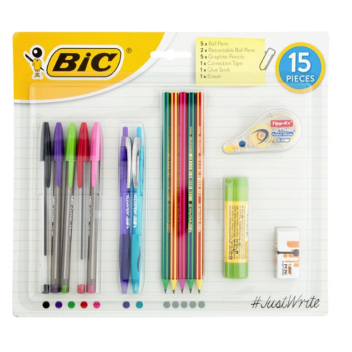 BiC 15-Piece Writing Set