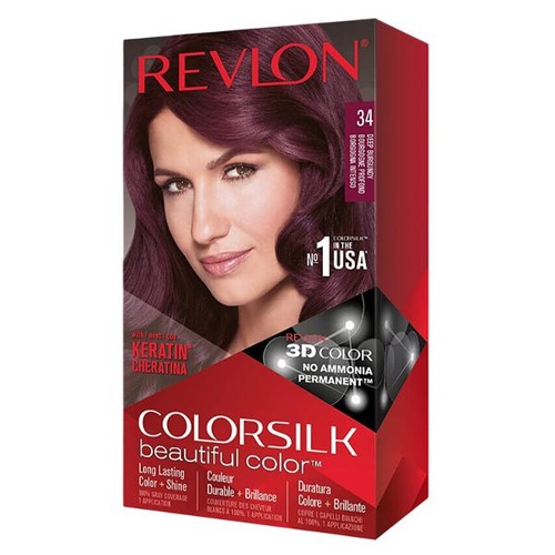 Revlon Color Silk Beautiful Color 34 Deep Burgundy