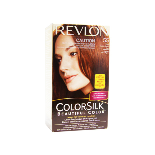 Revlon Color Silk Beautiful Color 55 Light Reddish Brown