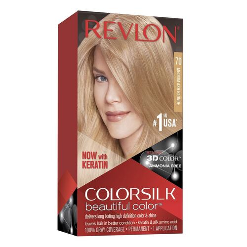 Revlon Color Silk Beautiful Color 70 Medium Ash Blonde