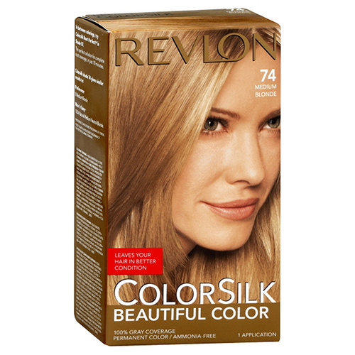 Revlon Color Silk Beautiful Color 74 Medium Blonde