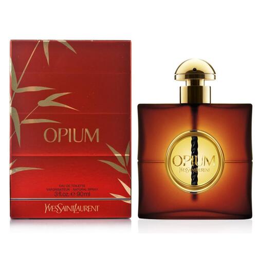 Yves Saint Laurent Opium 90ml EDT Spray Women (notes: mber warm spicy floral)