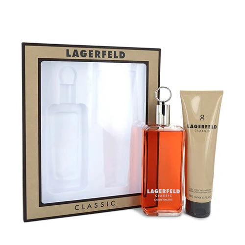Karl Lagerfeld Classic 2pcs Gift Set 150ml EDT Spray Men