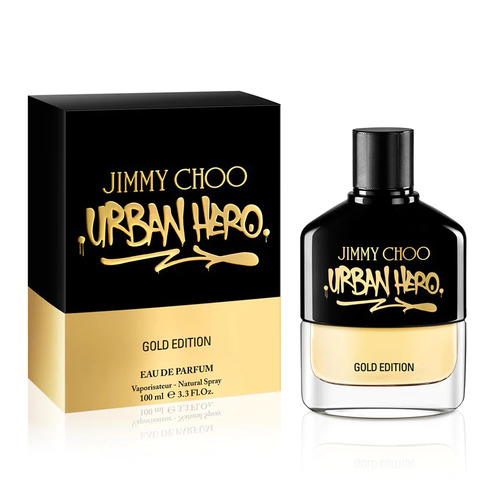 Jimmy Choo Urban Hero Gold Edition 100ml EDP Spray Men (Woody Scent)
