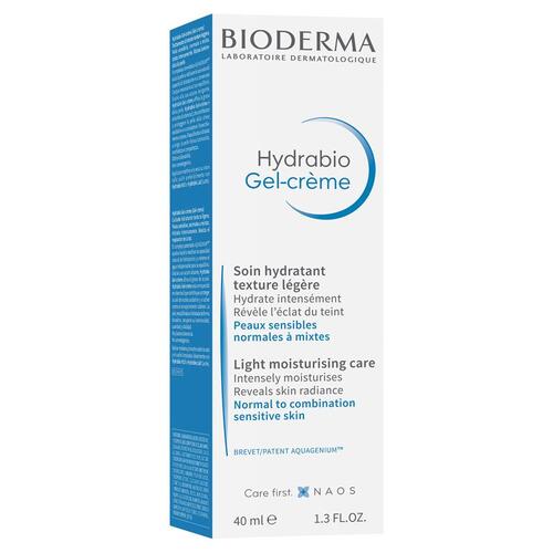 Bioderma Hydrabio Hydrating Gelcrème Light Moisturiser for Dehydrated Skin 40ml