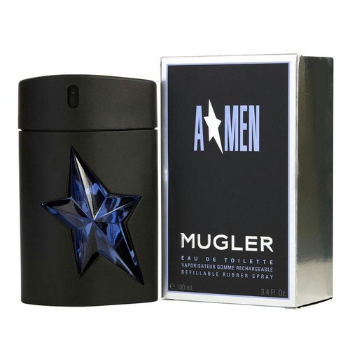 Thierry Mugler A*Men Refillable Rubber Flask 100ml EDT Spray Men