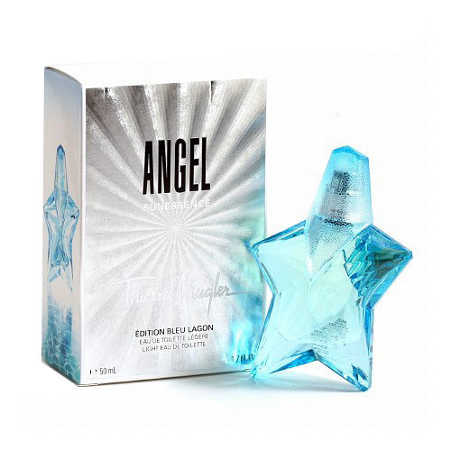 Thierry Mugler Angel Sunessence Lagoon Blue Edition 50ml Light EDT Spray Women (RARE)