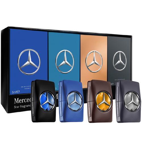Mercedes Benz Man Miniature Set 4x 5ml EDT Men Variety